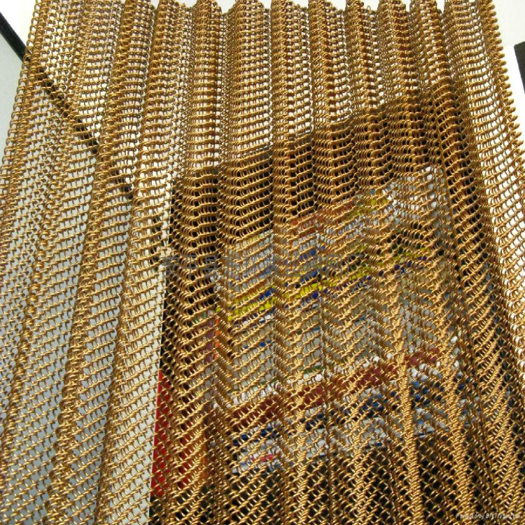 勾花金屬網簾